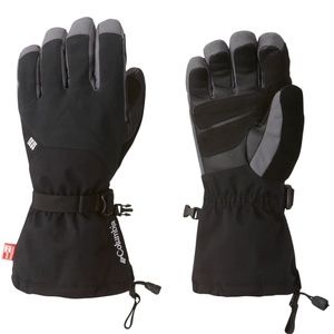 Columbia Mens' Black Inferno Range Outcry Ski Gloves Small SM9506